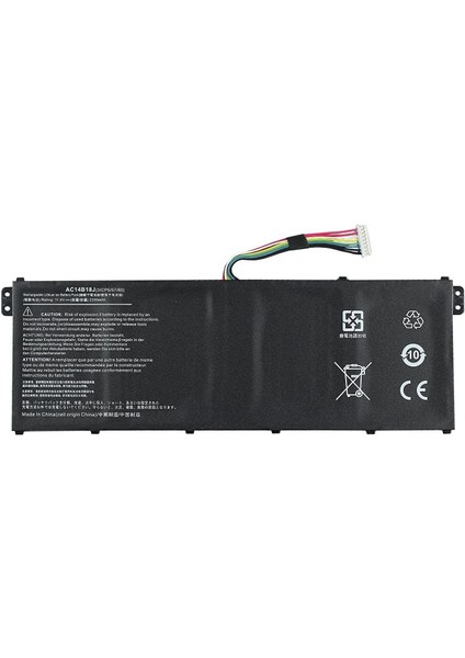 Acer Aspire ES1-331, ES1-531, AC14B18J 3-Cell Notebook Bataryası
