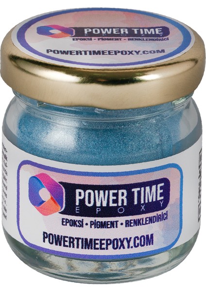 Sedefli Metalik Toz Pigment Boya Epoksi Için 10 gr fiyatları