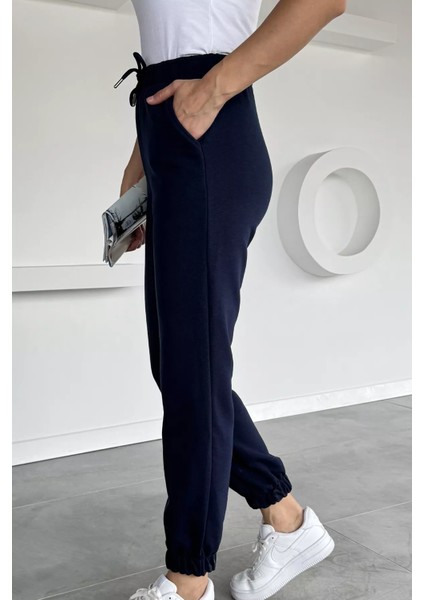 Kadın Bel ve Paça Lastikli Cepli Eşofman Altı P-00018621 modelleri