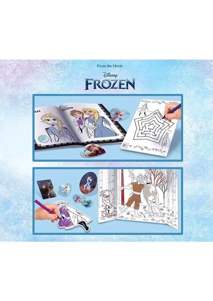 Disney Frozen Sırt Çantalı Boyama ve Çizim Seti fırsatları