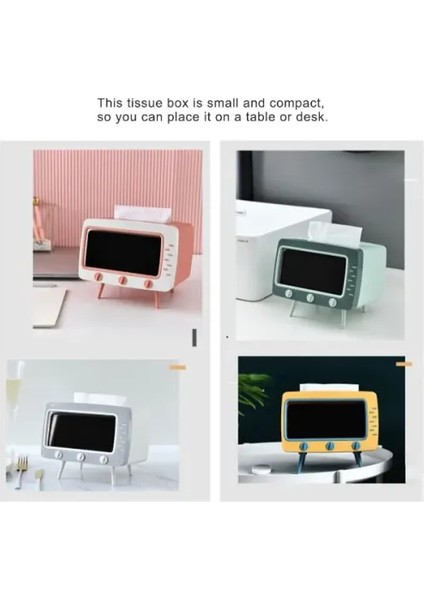 Retro Telefon Peçetelik Vintage Ahizeli Tasarım Kağıt Mendil Maske Dispenser Mutfak Ofis Dekorasyonu modelleri