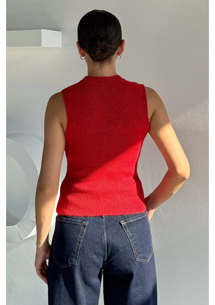 Kadın Gold Düğme Detaylı Triko Bluz P-00018640 fırsatları