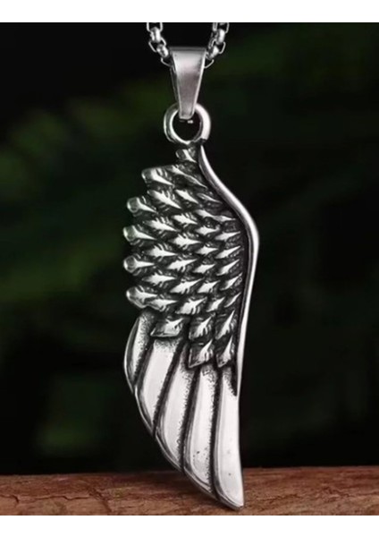 Premium Çiftlere Özel Melek Kanadı & Diz Çöken Melek Kolye Seti fırsatları