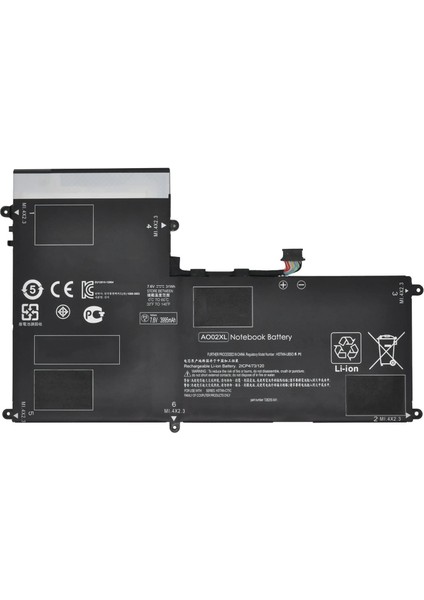 Hp Elitepad 1000 G2, AO02XL Tablet Bataryası