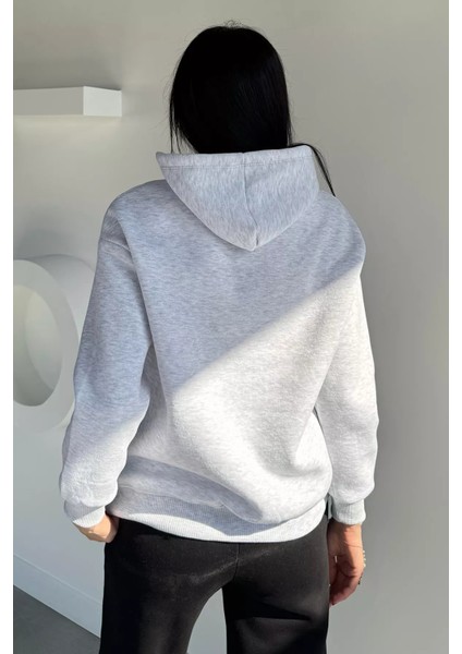 Kadın Kapüşonlu Şardonlu Basic Sweatshirt P-00018607 fırsatları