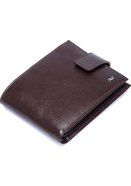 Kahve Hakiki Deri Erkek Cüzdan - S1CE00001109-B07