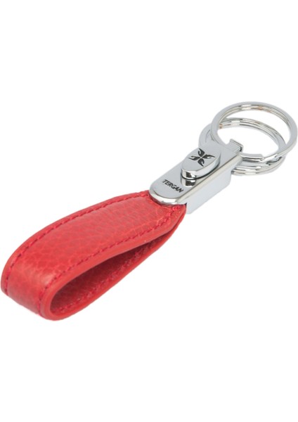 Kırmızı Hakiki Deri Unisex Anahtarlık - S1AN00000235-B68 fiyatları