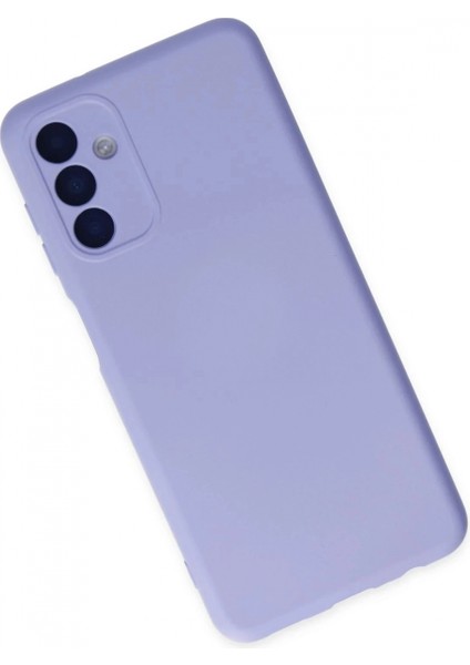 Samsung Galaxy A04S Kılıf Nano Içi Kadife Silikon - Lila modelleri