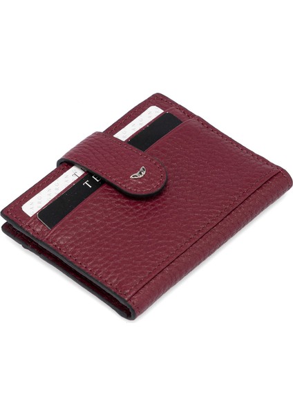 Bordo Hakiki Deri Erkek Kredi Kartlık - S1KK00001617-M71 fırsatları