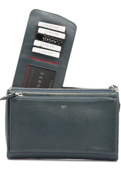 Lacivert Hakiki Deri Erkek El Çantası - S1PC00021217-X86