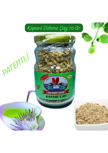 KAPARİ DÖKME ÇAYI (PATENTLİ) 70 GR.