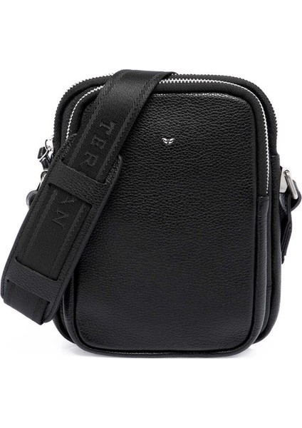Siyah Hakiki Deri Erkek Çapraz Askılı Çanta - S1AC00021187-A6F indirimleri
