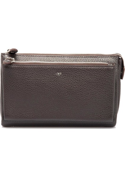 Kahve Hakiki Deri Erkek El Çantası - S1PC00021217-A7P