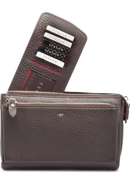 Kahve Hakiki Deri Erkek El Çantası - S1PC00021217-A7P modelleri