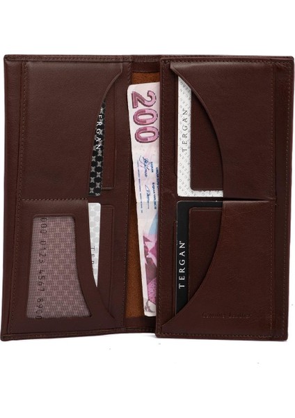 Kahve Hakiki Deri Erkek Cüzdan - S1CE00001549-D38 fiyatları