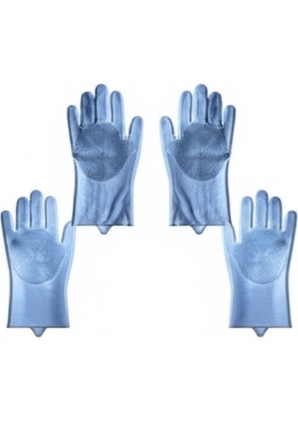 Sihirli Bulaşık Eldiveni 100°C Isı Dirençli Çok Amaçlı Temizlik Eldiveni modelleri