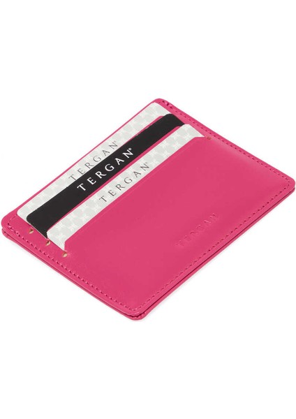 Fuşya Hakiki Deri Unisex Kredi Kartlık - S1KK00001050-J7E fırsatları