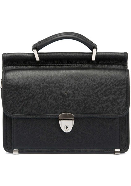 Siyah Hakiki Deri Erkek Portföy Çantası - S1PC00022126-A41 indirimleri