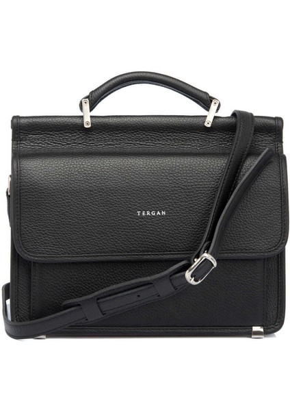 Siyah Hakiki Deri Erkek Portföy Çantası - S1PC00022126-A41