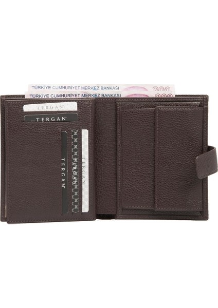 Kahve Hakiki Deri Erkek Cüzdan - S1CE00001577-A7P fırsatları
