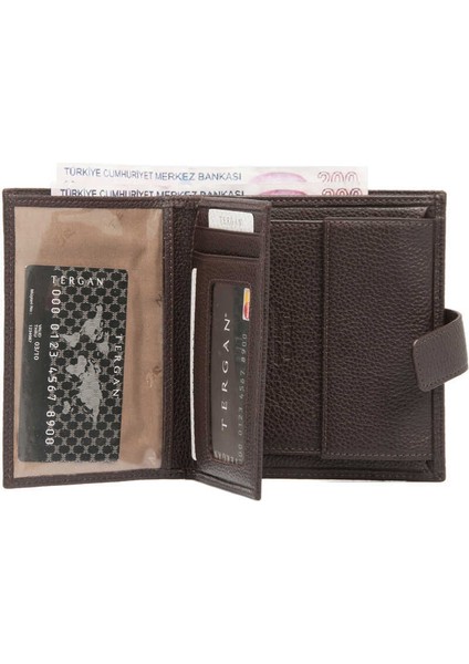 Kahve Hakiki Deri Erkek Cüzdan - S1CE00001577-A7P