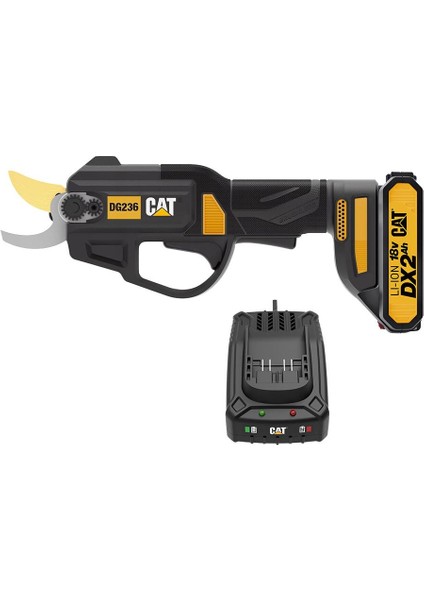 DG236 18VOLT 2.0A Li-Ion Tek Akülü Profesyonel Kömürsüz Dal Budama Makası