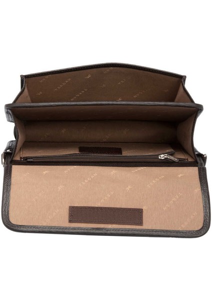 Kahve Hakiki Deri Erkek Portföy Çantası - S1PC00022126-A42