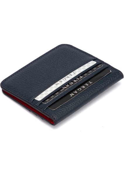 Lacivert Hakiki Deri Erkek Cüzdan - S1CE00001639-D1T