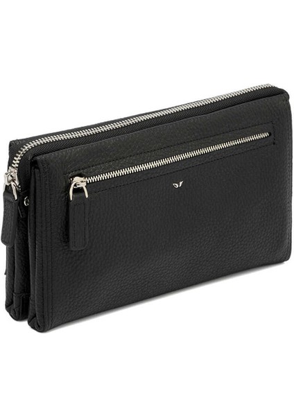 Siyah Hakiki Deri Erkek Portföy Çantası - S1PC00001633-A41