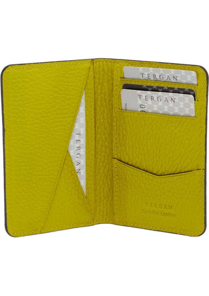 Yeşil Hakiki Deri Unisex Kredi Kartlık - S1KK00001645-T7A fırsatları