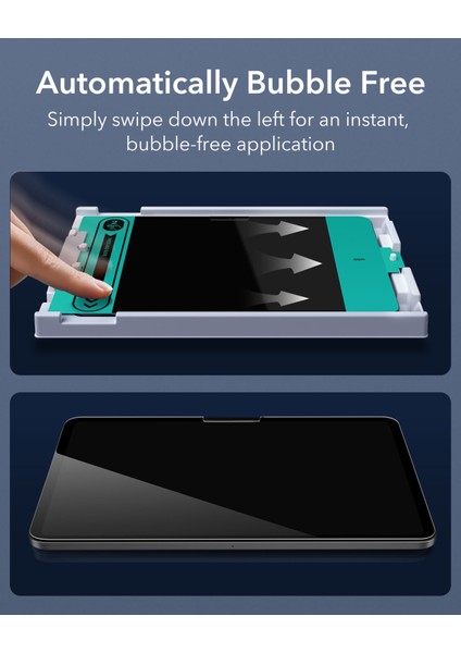 Apple iPad Pro 12.9 Ekran Koruyucu ( 3,4,5,6. Nesil ) Anti-Static Temperli Full Cam modelleri