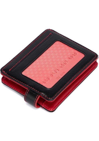 Siyah Hakiki Deri Unisex Kredi Kartlık - S1KK00001637-I13