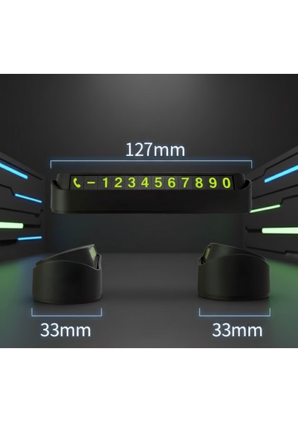 Universal Araç İçi Fosforlu Numaratör modelleri
