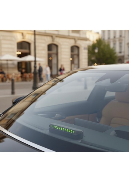 Universal Araç İçi Fosforlu Numaratör