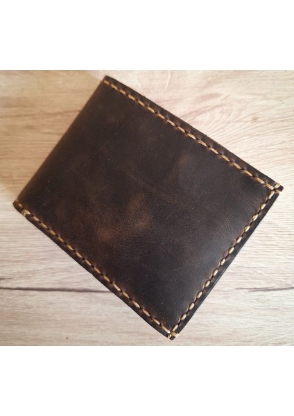 Skald Hakiki Deri El Yapımı Erkek Cüzdan ( Chesnut) fırsatları