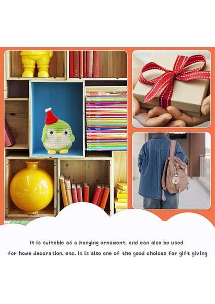 4pcs Dıy Tığ Işi Penguen Kiti El Örgü Iplik Iğneleri Peluş Bebek Kolay (Mavi, Yeşil, Mor, Pembe) (Yurt Dışından) modelleri