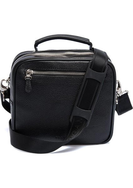 Siyah Hakiki Deri Erkek Portföy Çantası - S1PC00002958-A6F fiyatları