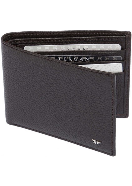 Kahve Hakiki Deri Erkek Cüzdan - S1CE00001647-A42