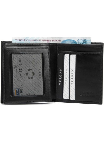 S1CE00001339 Deri Erkek Cüzdan - Siyah indirimleri