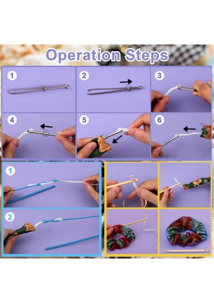 Hızlı Dönüş Kumaş Seti Çok yönlü kumaş tüp Turner Dikiş için Çizme Dizisi Tapucu Aracı, El Sanatları için DIY örgü el yapımı (Yurt Dışından) indirimleri