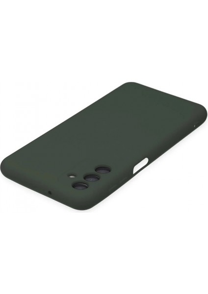 Samsung Galaxy A04S Kılıf Nano Içi Kadife Silikon - Koyu Yeşil fırsatları