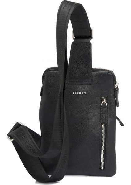 Siyah Hakiki Deri Erkek Çapraz Askılı Çanta - S1AC00021402-A6F fiyatları