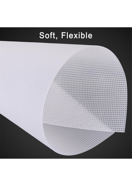 4 PCS 14 Plastik Örgü Tuval Sayfası 14 CT Plastik Aida Çapraz dikiş için, Takı Organizatörü (11x8inch) Beyaz Yapma (Yurt Dışından) fırsatları