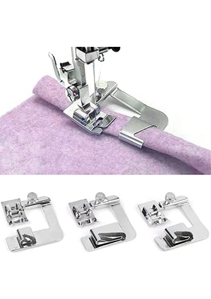 3 Boyunca Geniş Hemming Ayak Dikiş Makinesi 1/2 Inç, 3/4 Inç, 1 Inç Kardeş Şarkıcı ve Diğer Düşük Saplı Dikiş Makineleri (Yurt Dışından) fiyatları