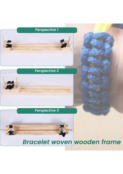 7 PCS Paracord Bilezik Örgü Aracı Paracord Aracı Paracord Jig Diy Ahşap Paracord Örgü (Yurt Dışından) indirimleri