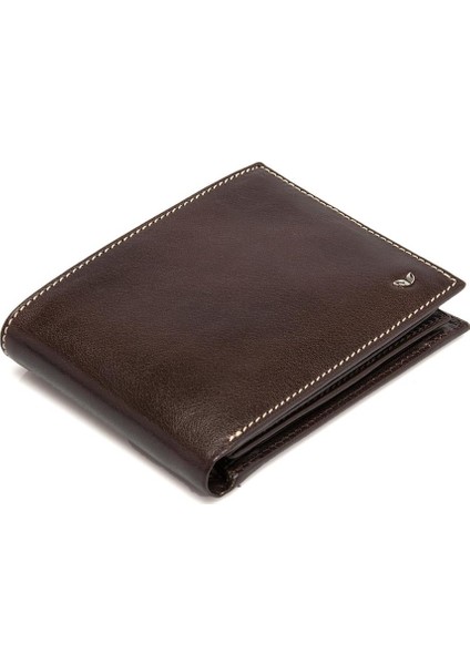 Kahve Hakiki Deri Erkek Cüzdan - S1CE00001373-A98