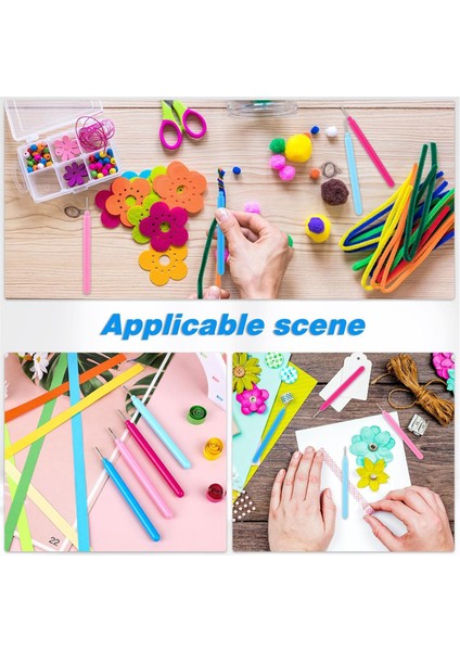 12 Adet Kağıt Quilling Aletleri Yuvalı Kit Yuvarlanma Kıvırma Quilling Iğne Kalemi Kağıt Quilling Kalem Hacim Kıvırma Kalemi (Yurt Dışından) fırsatları