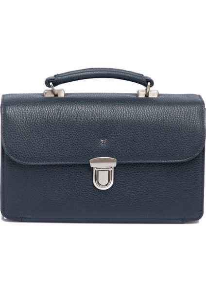 Lacivert Hakiki Deri Erkek Portföy Çantası - S1PC00022154-A38