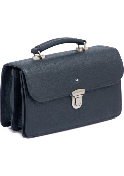 Lacivert Hakiki Deri Erkek Portföy Çantası - S1PC00022154-A38 fiyatları