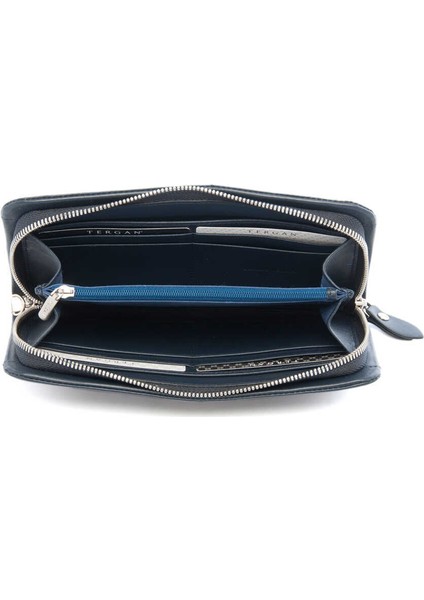 Lacivert Hakiki Deri Erkek El Çantası - S1PC00001603-M80